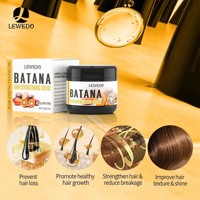 Huile de Batana biologique Pure pour cheveux