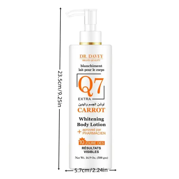 Lotion pour le corps carotte 500ml