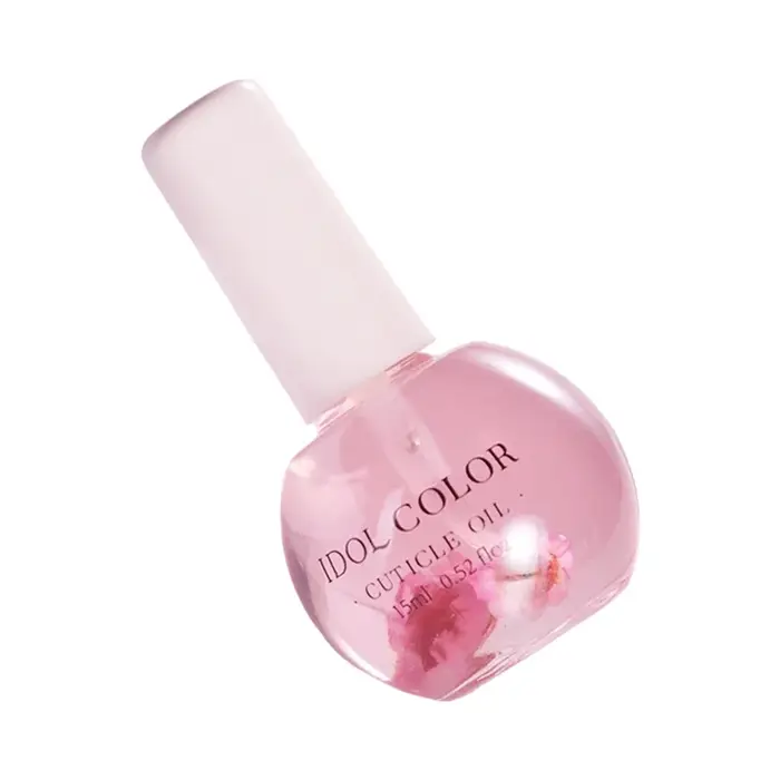 Huile hydratante pour cuticules 15ml/flacon, soin réparateur liquide 8 fleurs pour cuticules abîmées