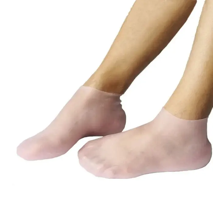 Chaussettes de soin des pieds en silicone