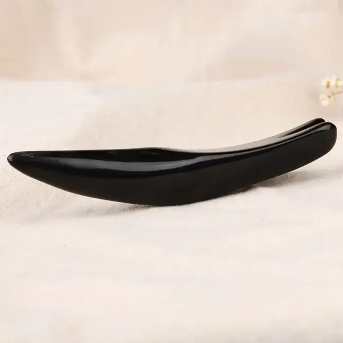 Grande barre de grattage de massage, manche naturel, stylo d'acupression méridienne, outil de santé,