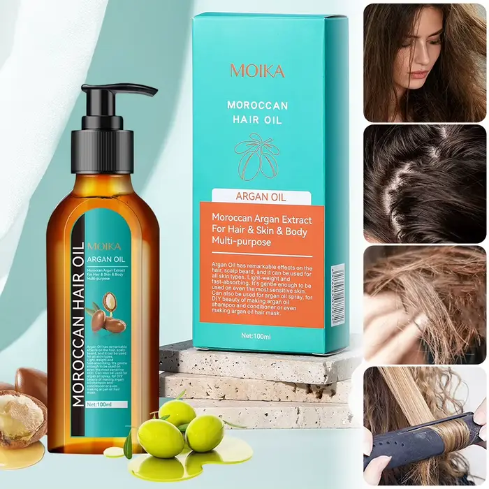 Huile essentielle pour soins capillaires à réparation rapide