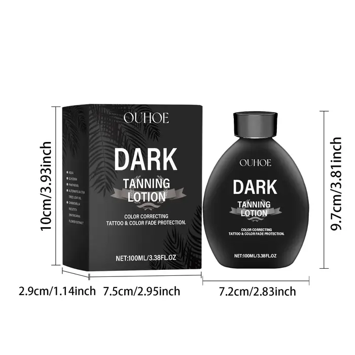 Lotion autobronzante bronzante longue durée blé foncé bronzant sans soleil pour visage corps solarium hydratant nourrir