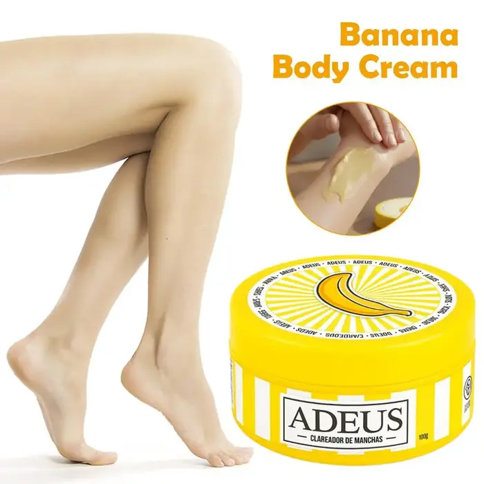 Crème hydratante intense à l'extrait de banane ADEUS pour peaux sèches