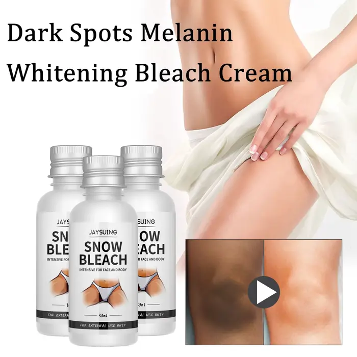 Crème de blanchiment pour le corps
