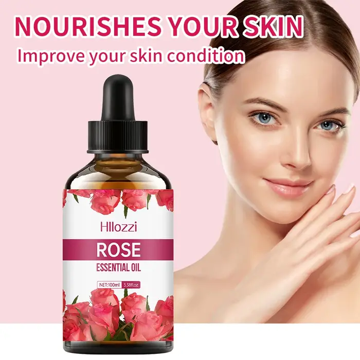 L'huile essentielle de rose convient au massage