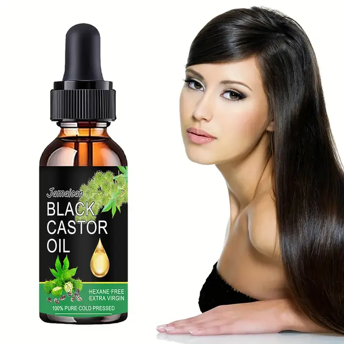 Huile de ricin noire peau d'apparence saine Anda Nourished Spirit Start avec des rituels intentionne