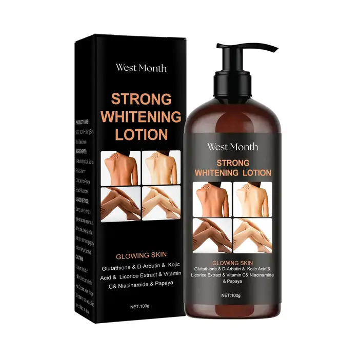 Lotion éclaircissante pour le corps, blanchiment des genoux et des cuisses, nourrissant, élimine la 
