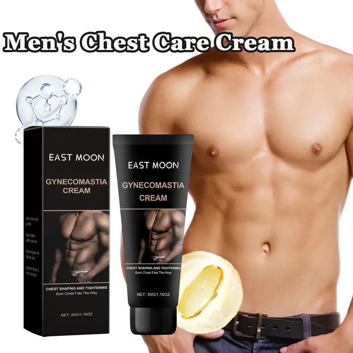 Crème raffermissante pour la poitrine des hommes
