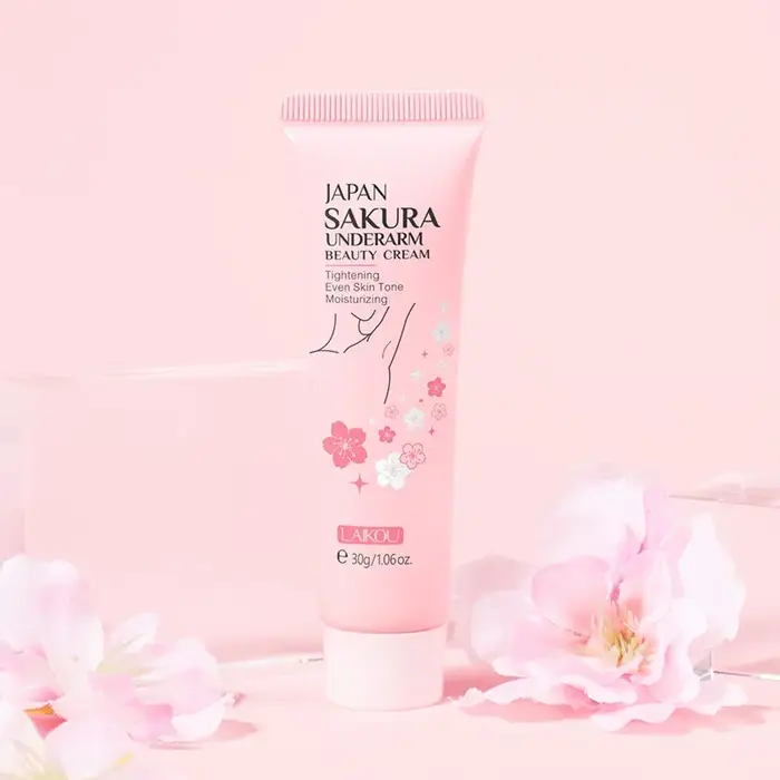 Laikou Sakura crème aisselles genou fesses peau foncée améliorer la Pigmentation de la mélanine prod