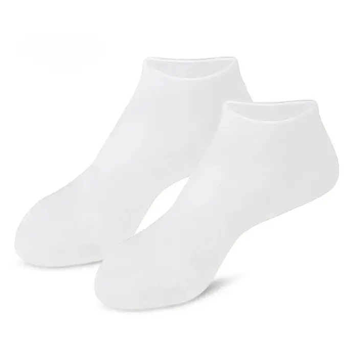 2 paires de chaussettes en silicone pour le soin des pieds, pour hommes et femmes, hydratantes, prot
