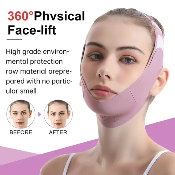 Femmes visage minceur pansement V ligne