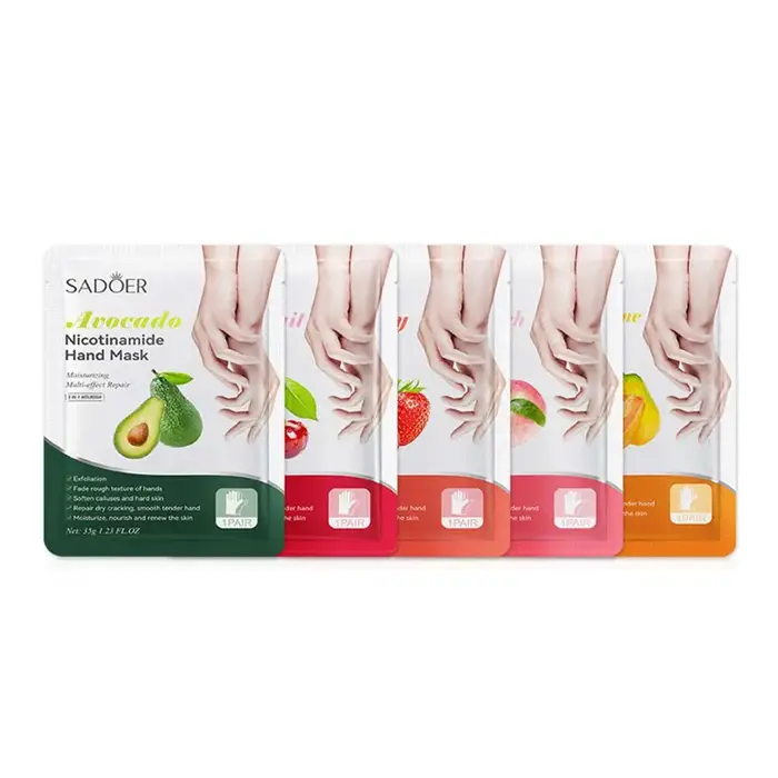 Masque pour les mains à la vitamine E