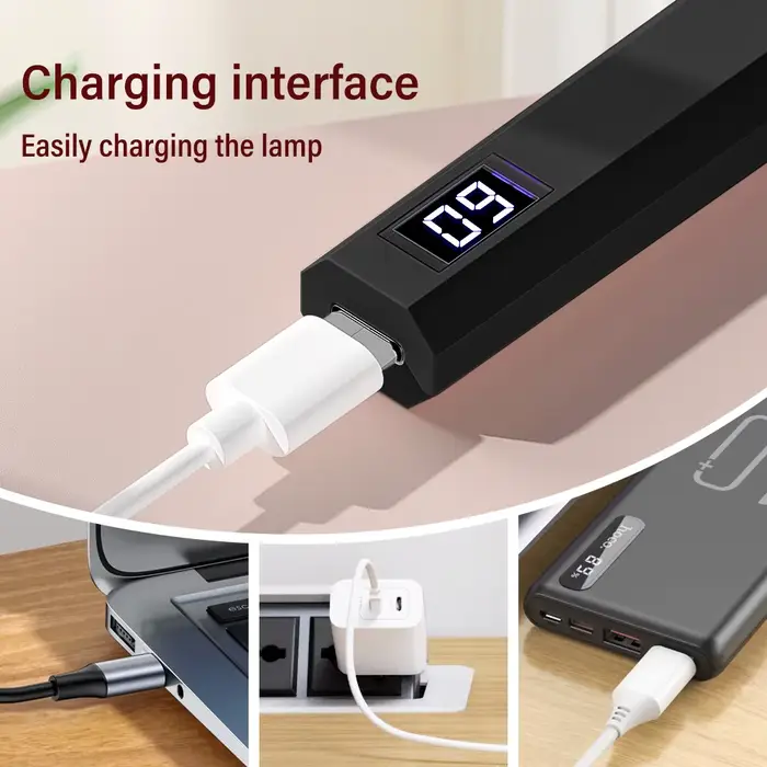 YIKOOLIN Portable sèche-ongles Machine USB Mini sèche-ongles lampe UV LED lumière des ongles pour le