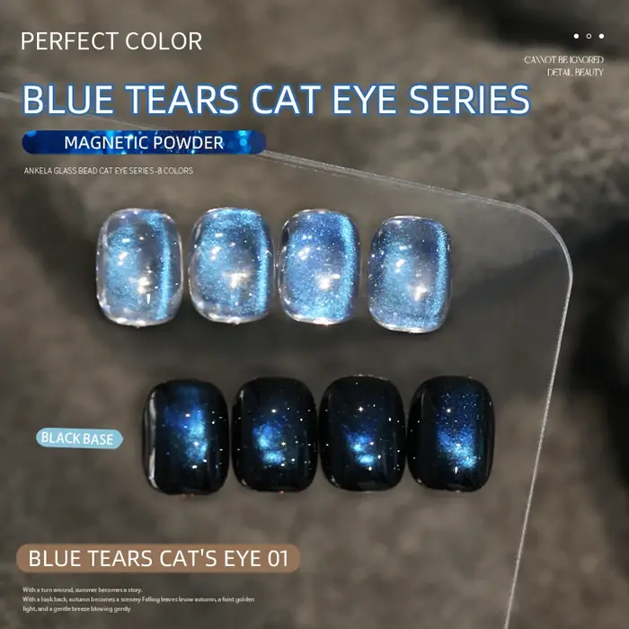 PARPECT COLOR Série œil de chat larmes bleues