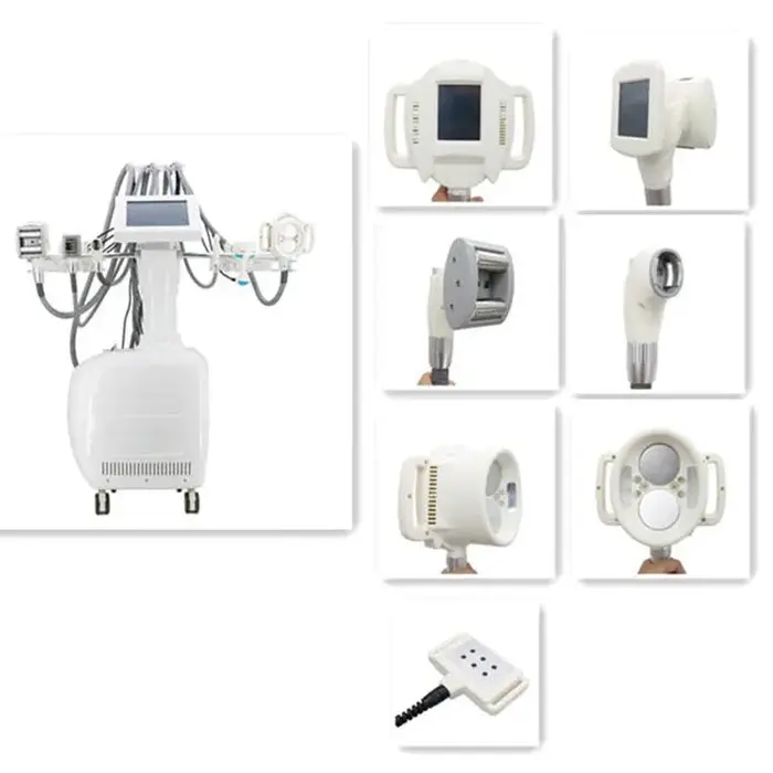 Rouleau de massage anti-cellulite série V9 V10 V-NINE V-TEM V-Shape avec accessoires de cavitation