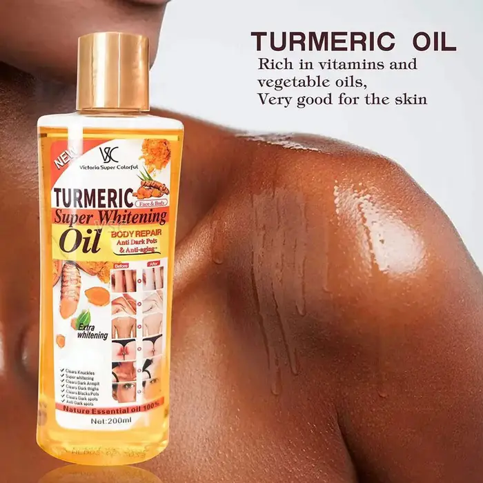 Huile essentielle de curcuma pour le visage et le corps