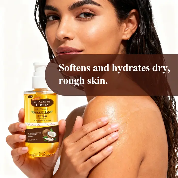 Huile de coco biologique pour la peau