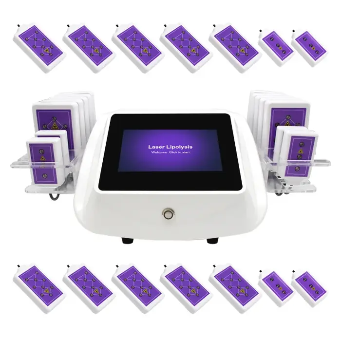 Machine Laser Lipo 14 tampons