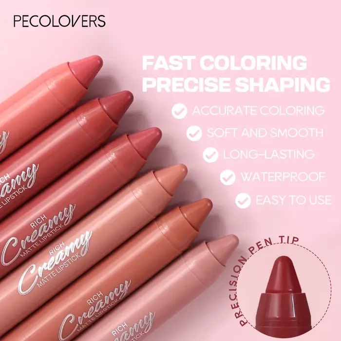 Crayon à lèvres mat multicolore