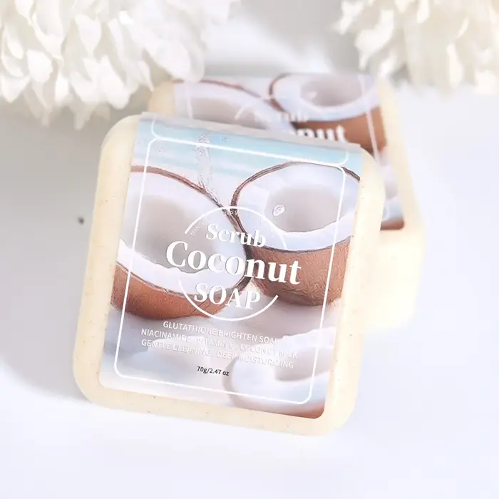 Gommage au glutathion et au noix de coco