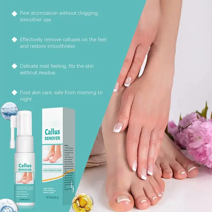 Spray exfoliant pour les pieds 20 ml