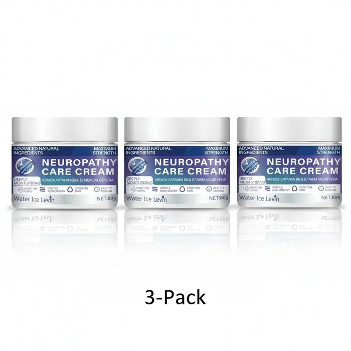 Water Ice Levin Crème de neuropathie à résistance maximale – avec ingrédients naturels (Arnica