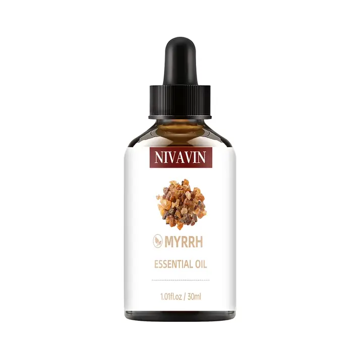 NIVAVIN 30ml/60ml/100ml Huile essentielle de myrrhe, extraits de plantes naturelles, parfum riche, s