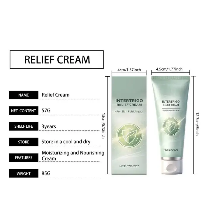 Crème apaisante anti-friction pour la peau 57g – Baume hydratant pour le soin