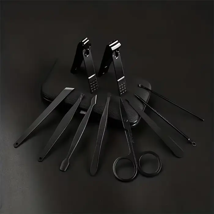 Kit de coupe-ongles professionnel 7 à 24 pièces, coupe-ongles et orteils Ultra tranchants pour homme