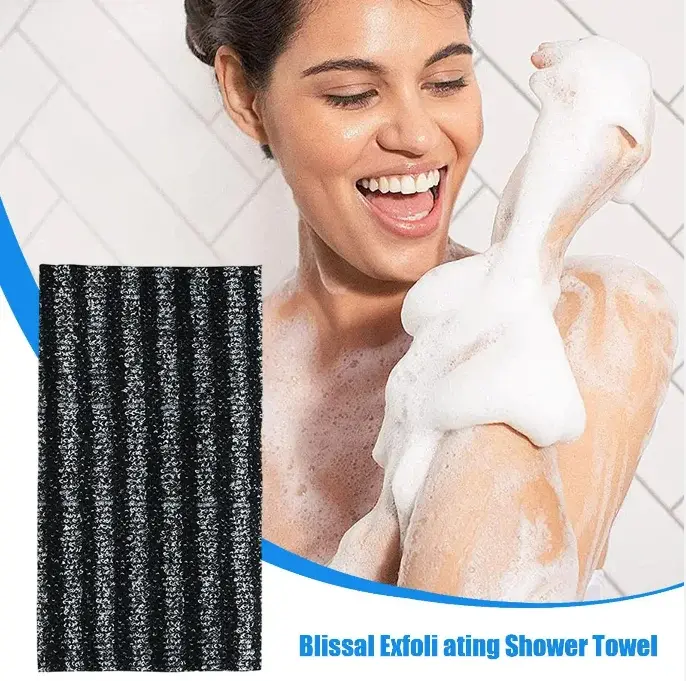 Serviette exfoliante pour le corps