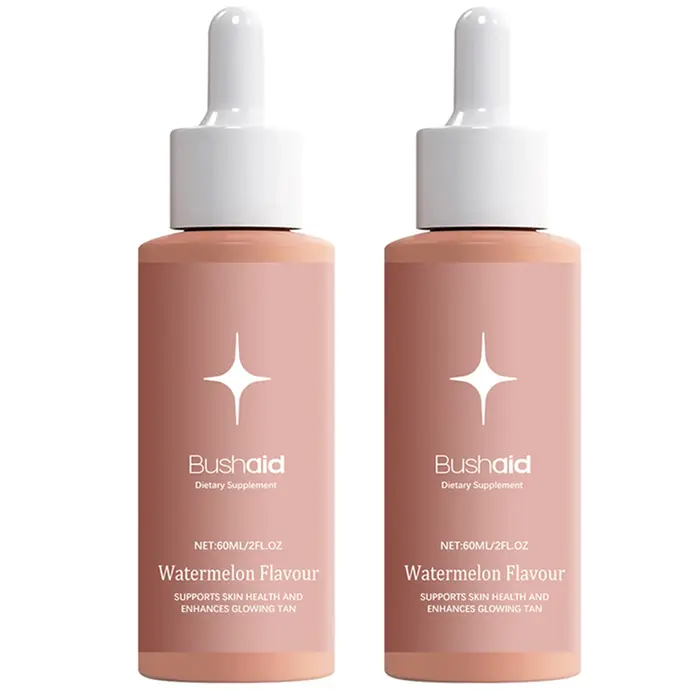 Gouttes autobronzantes buvables longue durée pour le corps et le visage, pour hommes et femmes