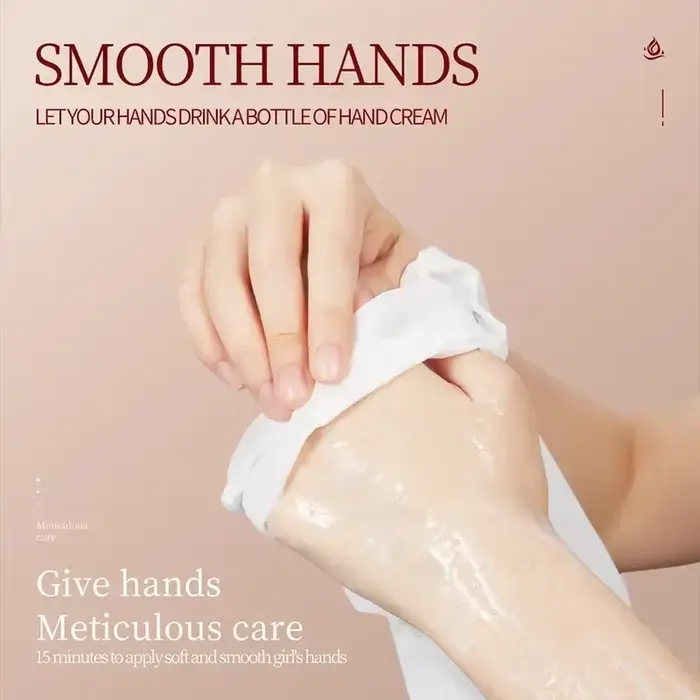 Masque pour les mains, gants hydratants pour peau sèche