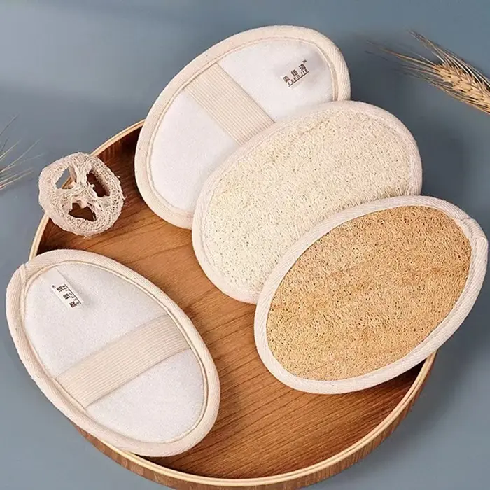 Loofah naturel Luffa bain douche éponge corps épurateur brosse exfoliant