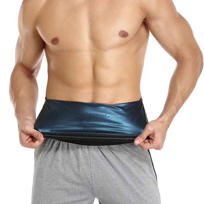Hommes minceur corps Shaper Sauna sueur ceinture taille formateur Corsets ventre bande Sport ceintur