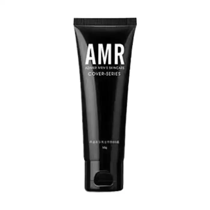 Crème BB pour homme AMR Men's Cover Series 50g, formule hydratante et régulatrice de sébum, légère e