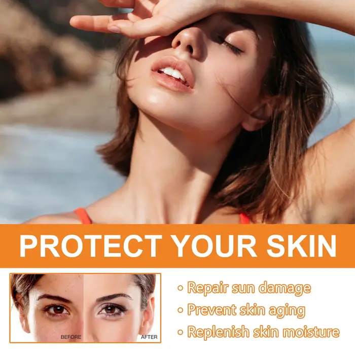 Crème solaire SPF100+ pour le visage et le corps