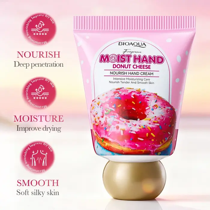 BIOAQUA beignet crème pour les mains hydratante nourrissante Anti-âge Anti rides crèmes blanchissantes