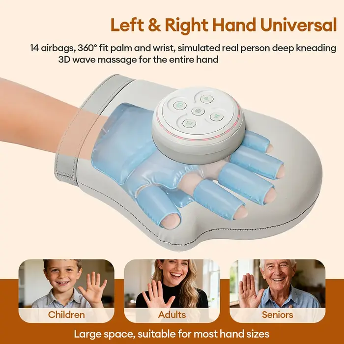 Masseur électrique pour les mains avec 3 modes