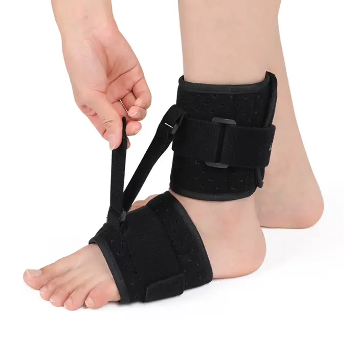 Orthèse de chute de pied, protecteurs sous les pieds du Fascia plantaire et soutien des chevilles po