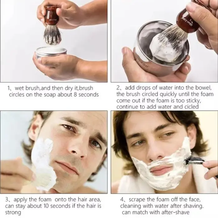 Crème à raser pour hommes