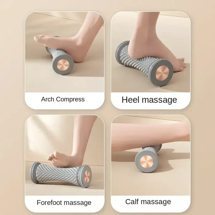Mini masseur de pieds, rouleau de Massage, boule de Massage de Yoga, rouleau de Fascia plantaire, so
