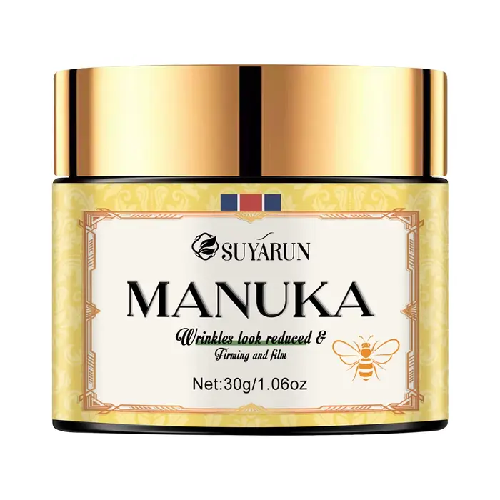 SUYARUN Hydratant au collagène et au rétinol au miel de manuka – Hydratation en profondeur, réparati