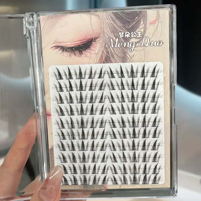 Extensions de cils 3D, 60/100 pièces, Volume recourbé, faux cils, maquillage Cosplay pour femmes et