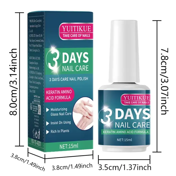 Vernis à ongles soin 15 ml