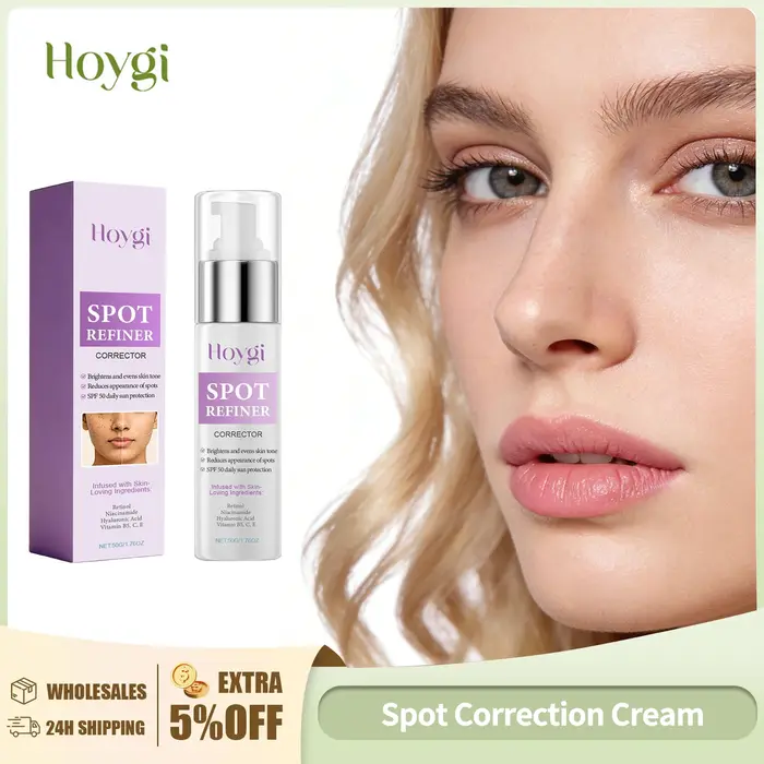 Crème anti-taches noires pour éclaircir la peau du visage