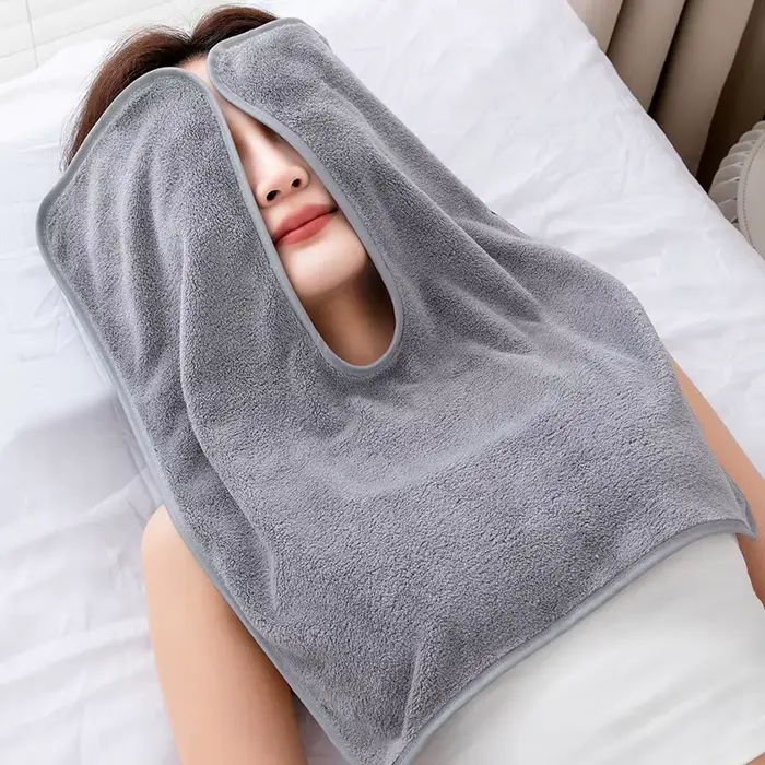 Serviette de massage en microcarence pour salon de beauté