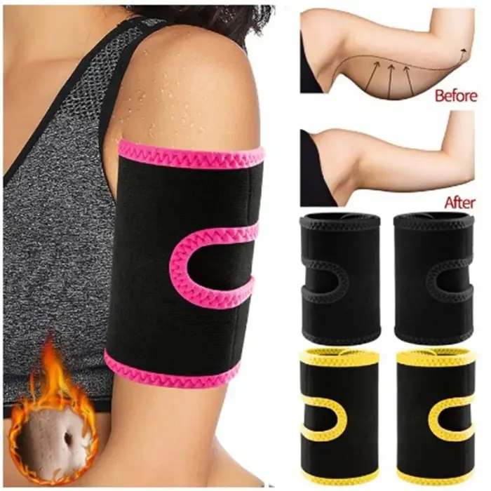 Bandes de sudation amincissantes pour bras