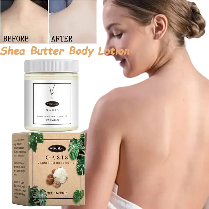 Lotion pour le corps au beurre de karité hydratante