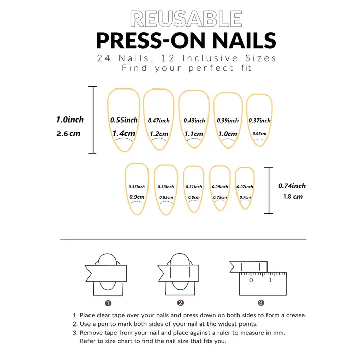 Short pour ongles pressés en amande, faux ongles roses, pointes françaises dorées élégantes fabriqué